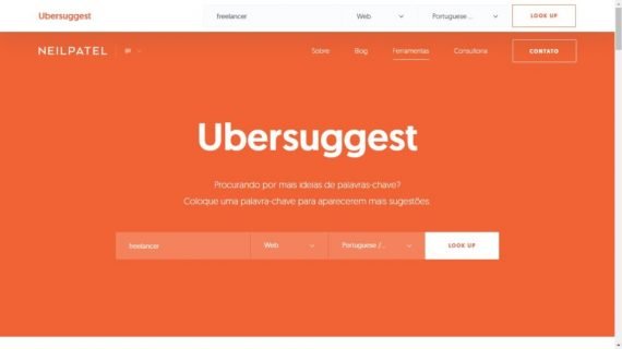 UBERSUGGEST: CONHEÇA ESSA FERRAMENTA GRATUITA DE PALAVRAS-CHAVE