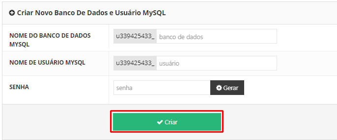 detalhes de usuário e senha do banco de dados para saber como conectar php com mysql