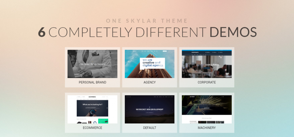 tema Skylar para wordpress
