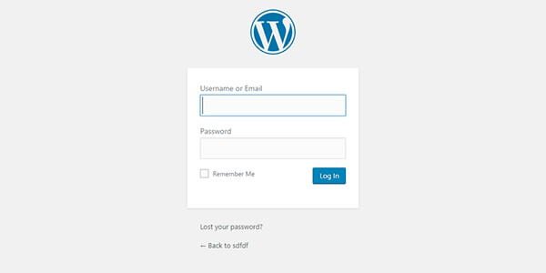 WordPress Login