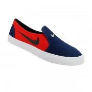 Tênis Nike Toki Slip Vermelho e Azul Marinho