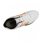 Tênis Adidas F500 Branco e Laranja