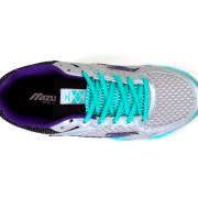 Tênis Feminino Mizuno Wave Prata e Roxo