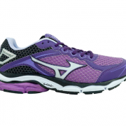 Tênis Feminino Mizuno Wave Roxo e Preto