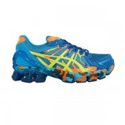 Tênis Asics Gel Sendai 2 Azul e Laranja