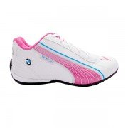 Tênis Feminino Puma BMW Motorsport Branco e Rosa