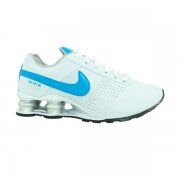 Tênis Feminino Nike Shox Deliver Branco e Azul