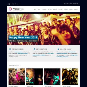 MusicPlay-WordPress-Theme
