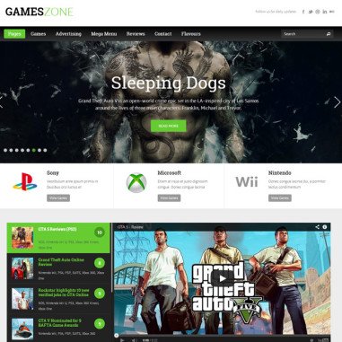 gamezone-wordpress-theme