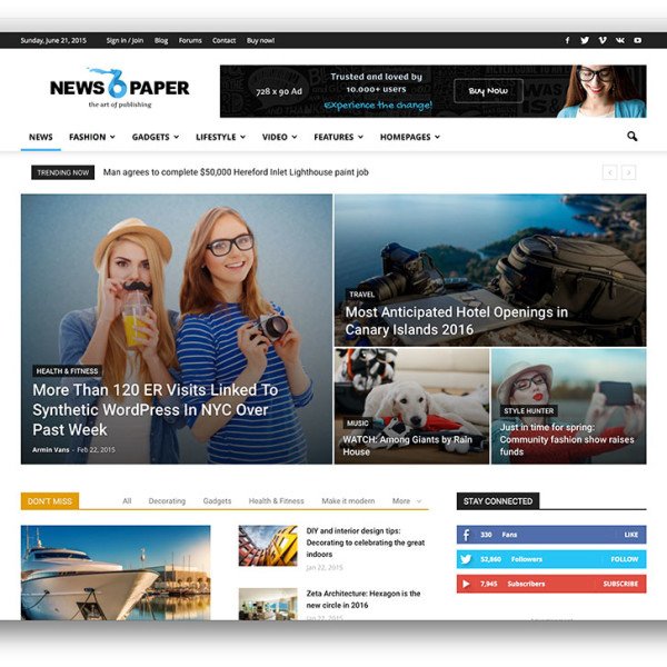 newspaper-clean-magazine-theme