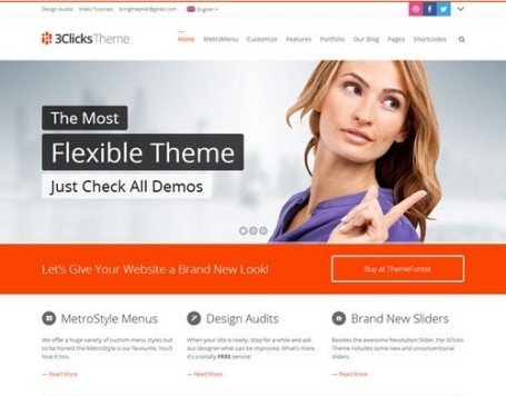 3Clicks-Responsive-WordPress-Theme