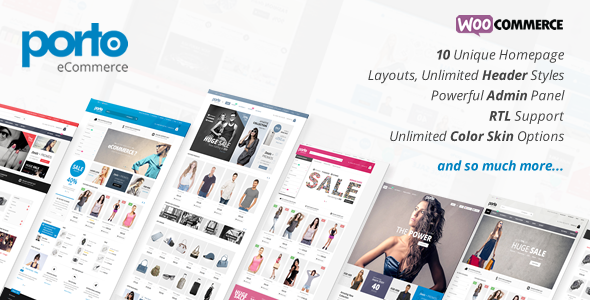 Porto v2.5.7 Responsive WordPress + WooCommerce Theme