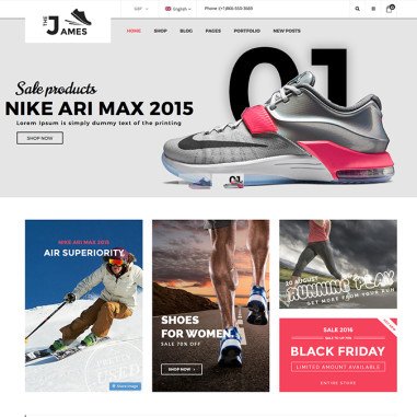 james-wordpress-shoes-store-theme