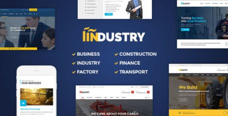 Industry-Business-Factory-Construction-Transport-amp-Finance-WordPress-Theme-1